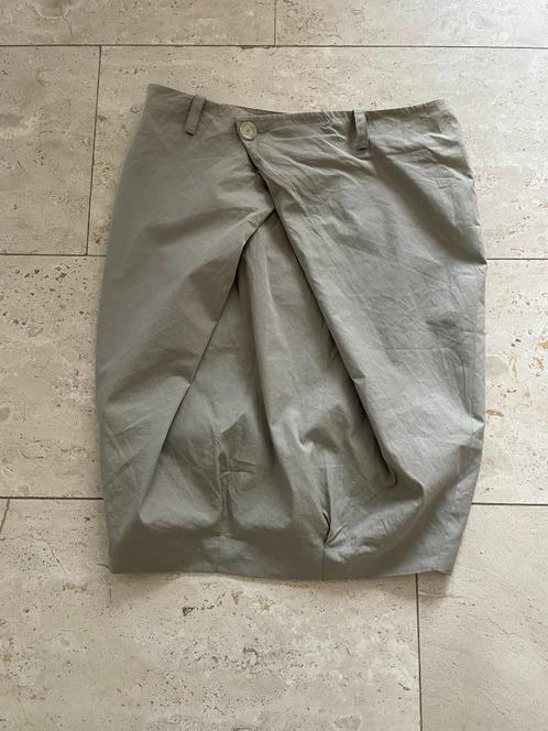 Pauw: AFGEPRIJSD! NIEUW  apart rokje maat M, Kleding | Dames, Rokken, Nieuw, Maat 38/40 (M), Beige, Knielengte, Verzenden