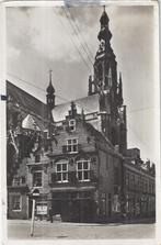 W8 oude ansichtkaart breda grote markt hoek reigerstraat  ge, 1940 tot 1960, Gelopen, Ophalen of Verzenden, Noord-Brabant