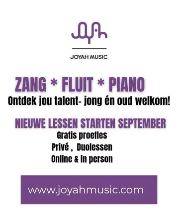  Zangles, fluitles & pianoles in Ter Apel – start nu! beschikbaar voor biedingen