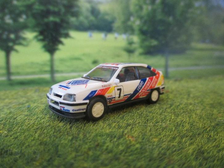 Opel Kadett E Gsi Rally VPFF Francois Koopal & Hans Bullens, Hobby en Vrije tijd, Modelauto's | 1:87, Zo goed als nieuw, Auto