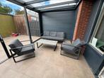 Loungeset voor 5 personen, Tuin en Terras, Ophalen, 5 zitplaatsen, Aluminium, Loungeset