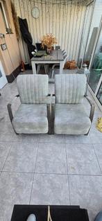 Gratis 2 x fauteuils af te halen in Weelde belgie, Tuin en Terras, Tuinsets en Loungesets, Ophalen, Gebruikt, 2 zitplaatsen