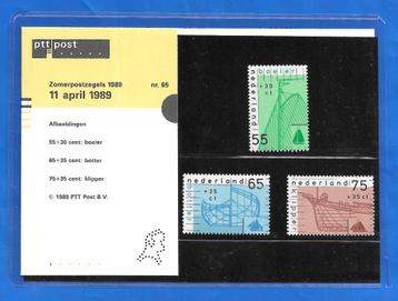 Postzegelmapje 65 - Zomerpostzegels 1989   beschikbaar voor biedingen