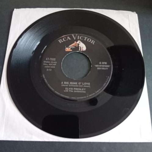 Elvis Presley; a big hunk o love USA 1959 (8), Cd's en Dvd's, Vinyl Singles, Gebruikt, Single, Pop, 7 inch, Verzenden