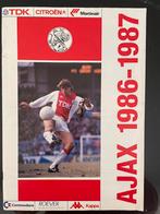 AJAX - Presentatiegids 1986 - 1987, Ophalen of Verzenden, Zo goed als nieuw, Ajax
