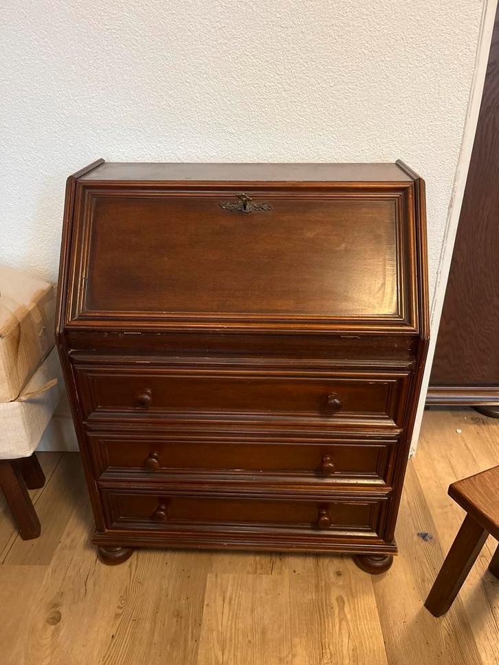 Antieke Secretaire - Bureau met lades, Antiek en Kunst, Antiek | Meubels | Kasten, Ophalen