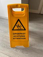 Oppassem uitglij gevaar - nieuw bord niet gebruikt opgepast, Ophalen of Verzenden, Nieuw, Reclamebord
