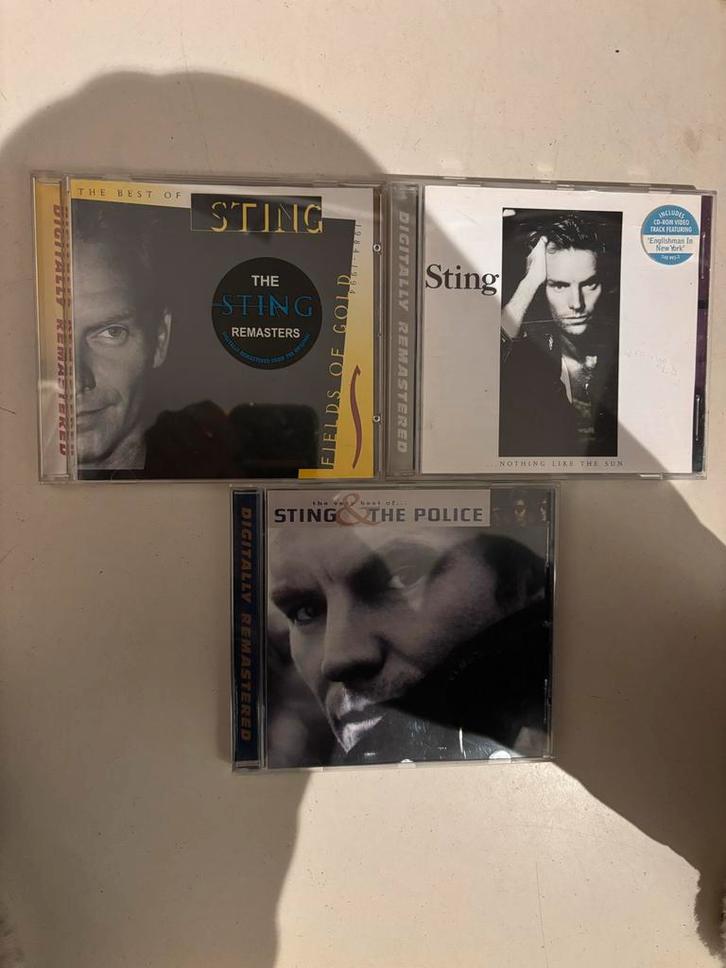 Sting digitally remastered 3 cd's, Cd's en Dvd's, Cd's | Pop, Zo goed als nieuw, Boxset, Ophalen of Verzenden