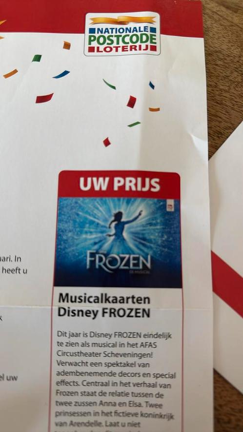 2 kaarten voor FROZEN 22 juni 16:30 Schevingen, Tickets en Kaartjes, Evenementen en Festivals