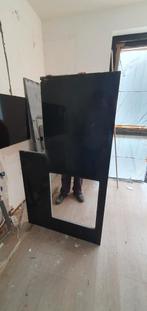TE KOOP Aanrechtblad natuursteen zwart dus geen MDF !, Ophalen, Gebruikt, Zwart, 150 tot 200 cm