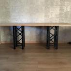 Eettafel blank eiken, Huis en Inrichting, Tafels | Eettafels, Ophalen, 150 tot 200 cm, Vijf personen of meer, Eikenhout