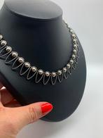 X545 Prachtige zilveren ketting Noorse stijl, Sieraden, Tassen en Uiterlijk, Antieke sieraden, Ophalen of Verzenden, Zilver, Ketting