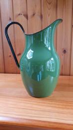 Groene Emaille Waterkan, Antiek en Kunst, Ophalen