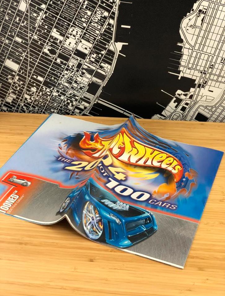 Hot Wheels 2004 Vintage Auto Poster 50 x 130 cm, Verzamelen, Posters, Gebruikt, Overige onderwerpen, A1 t/m A3, Rechthoekig Staand