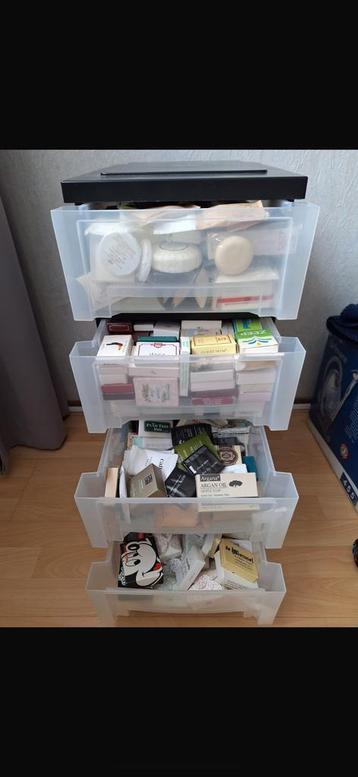 Hotelzeepjes beschikbaar voor biedingen