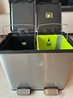 Eko duo prullenbak €25, Ophalen, Zo goed als nieuw, Minder dan 50 cm
