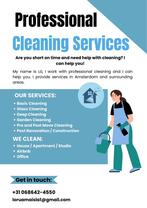 House Cleaning / Schoonmaak, Vacatures, Variabele uren, Overige niveaus, Vanaf 3 jaar, Overige vormen