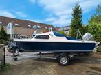 Shetland + Honda 35 PK/4 takt. Lengte 535, Watersport en Boten, Motorboten en Motorjachten, Benzine, Polyester, Tot 6 meter, Ophalen of Verzenden