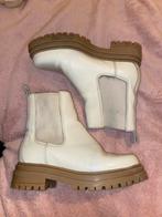 Witte Oxmox Laarsjes Maat 36, Ophalen of Verzenden, Gedragen, Wit, Lage of Enkellaarzen