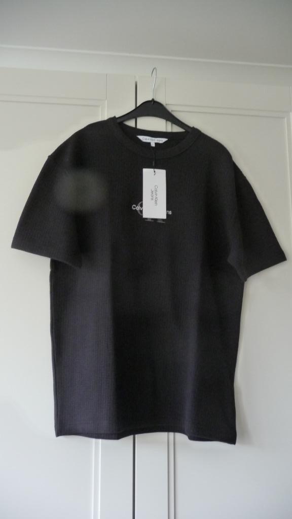 Calvin Klein Jeans - M Zwart, Kleding | Heren, T-shirts, Nieuw, Maat 48/50 (M), Zwart, Ophalen of Verzenden