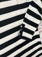 Trui bretonse streep zwart wit 40-42, Ophalen of Verzenden, Zo goed als nieuw, Maat 42/44 (L), Zwart