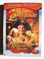 Piet Piraat en de betoverde kroon (originele dvd) NIEUW !!!, Avontuur, Alle leeftijden, Ophalen of Verzenden, Nieuw in verpakking
