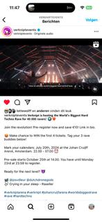 Verknipt Arena, 20 juli 2024, 2 kaartjes, Tickets en Kaartjes, Evenementen en Festivals, Twee personen