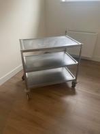 Gereedschapswagen / serveerwagen met 3 lagen, Ophalen, Gebruikt