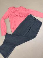 WE meisjes set maat 128, Ophalen of Verzenden, Zo goed als nieuw, Meisje, Setje