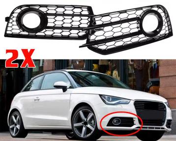 AUDI A1 Honinggraat Mistlamp kap Gloss Black NIEUW beschikbaar voor biedingen