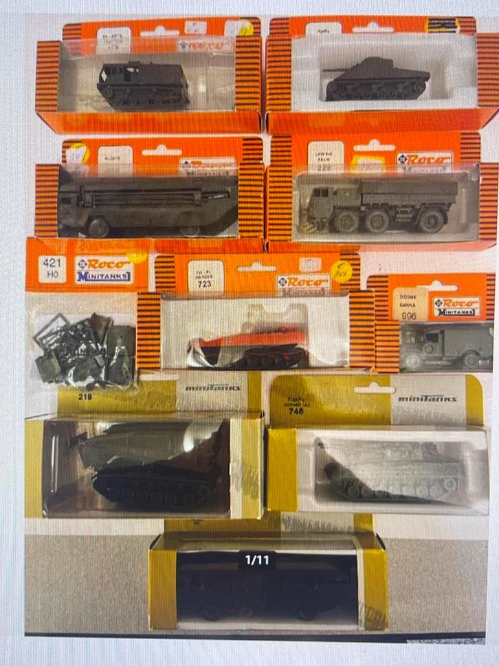 ** NIEUW ** SCHAAL 1:87 ** 28x LEGERVOERTUIGEN **, Hobby en Vrije tijd, Modeltreinen | H0, Nieuw, Ophalen of Verzenden