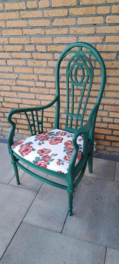 Vintage stoel., Huis en Inrichting, Fauteuils, Ophalen, Minder dan 50 cm, Gebruikt, Minder dan 75 cm