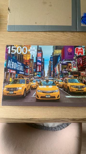 4x puzzel 1500 stukjes Jumbo +4x divers beschikbaar voor biedingen