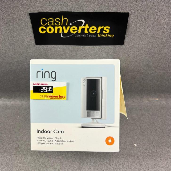 Ring Indoor Cam 2nd 1080 HD Video Plug in | in doos | 395083, Audio, Tv en Foto, Videobewaking, Nieuw, Binnencamera, Ophalen of Verzenden