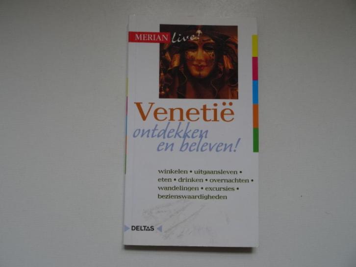 Venetie ; merian live reisgids, Boeken, Reisgidsen, Zo goed als nieuw, Reisgids of -boek, Europa, Overige merken, Ophalen of Verzenden