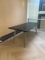 Eettafel eiken massief 220x90, Huis en Inrichting, Tafels | Eettafels, Ophalen, Eikenhout, 50 tot 100 cm, Vijf personen of meer