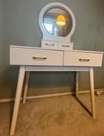 Prachtige kaptafel met spiegel en touch-verlichting, Huis en Inrichting, Tafels | Kaptafels, Ophalen, Zo goed als nieuw, 50 tot 100 cm
