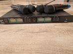 Draadloze microfoonset 4 handhelds, Ophalen of Verzenden, Gebruikt, Zangmicrofoon, Draadloos