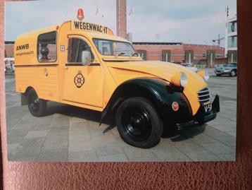 ansichtkaart Citroën 2CV ANWB wegenwacht beschikbaar voor biedingen