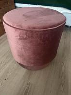 Nieuwe Kristy poef velours, Huis en Inrichting, Banken | Voetenbanken en Poefen, Ophalen, Rond, Nieuw, Minder dan 50 cm