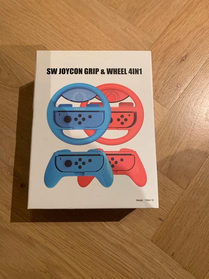 SW Joy-Con Stuur & Grip Set voor Nintendo Switch, Spelcomputers en Games, Spelcomputers | Nintendo Consoles | Accessoires, Nieuw