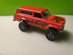 Majorette 236 - 4x4 Jeep Cherokee [rood] 1/64, Ophalen of Verzenden, Gebruikt, Auto