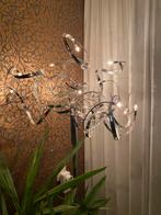Staande lamp met dimmer, Verzenden, Zo goed als nieuw, Glas