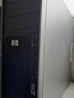 HP Z400 computer compleet met HP 24" monitor, Computers en Software, Desktop Pc's, Ophalen, Gebruikt, Intel Xeon, 512 GB