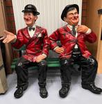 Laurel & Hardy op bankje, Verzamelen, Ophalen, Gebruikt