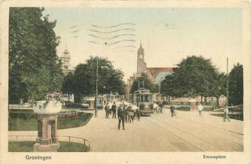 (701-137-017) Groningen Emmaplein, Verzamelen, Ansichtkaarten | Nederland, Groningen, Verzenden