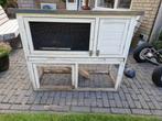 Gratis konijnenhok, Dieren en Toebehoren, Ophalen, 90 cm of meer, Hok, 110 cm of meer