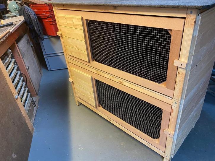 Flat 2 etages, Dieren en Toebehoren, Knaagdieren en Konijnen | Hokken en Kooien, Nieuw, Hok, 90 cm of meer, 110 cm of meer, Cavia