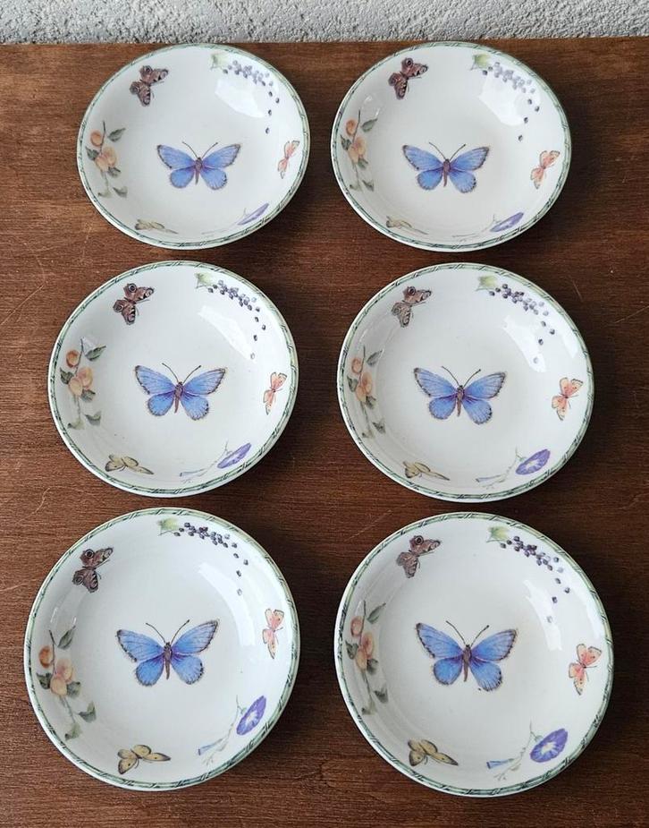 Janneke Brinkman Fruits and Flowers petit four of theetips, Verzamelen, Porselein, Kristal en Bestek, Zo goed als nieuw, Ophalen of Verzenden