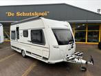 Fendt saphir 465QS 2017, Caravans en Kamperen, Caravans, Bedrijf, Dwarsbed, Fendt, 5 tot 6 meter